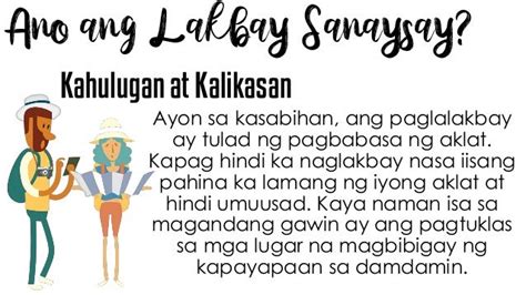Ano Ang Mga Halimbawa Ng Lakbay Sanaysay