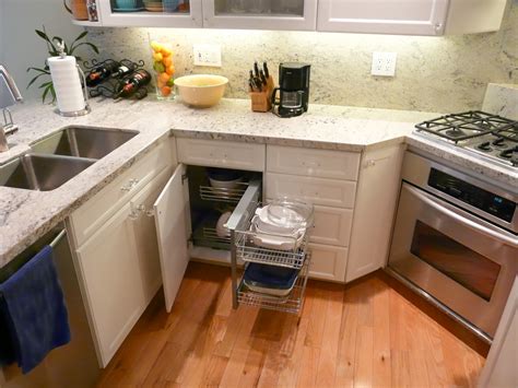 Unconventional ways on how to clean kitchen cabinet: Unconventional Corner Kitchen Remodel - Danilo Nesovic, Designer · Builder | Kitchen & Bath ...
