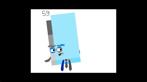 Numberblock 59 Rule 34 Is A Very Good Idea For You And Charlie And The Alphabet Guy Youtube