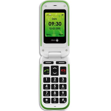 Doro Phoneeasy 410 Gsm Blanc Téléphone Portable Pro Doro Achat
