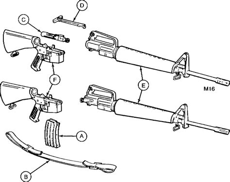 M16 Parts Diagram Photos Cantik