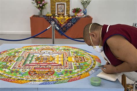 Gallery Central A Tibetan Buddhist Mandala Circle Of Wisdom