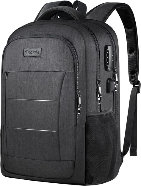 Tzowla Travel Laptop Backpackdurable Water Resistant Anti
