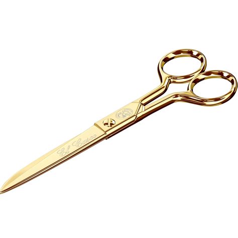 24k Gold 6inch Scissor Corprate Ts Luxury Leronza