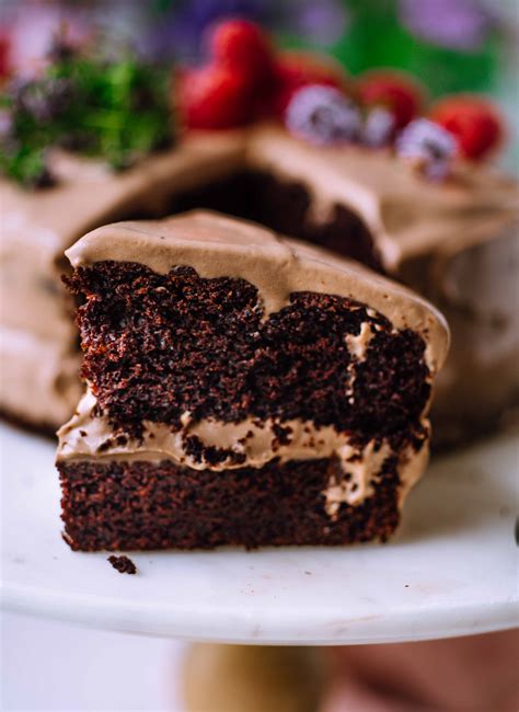 Chocolate Cake With Creamy Chocolate Frosting Klara S Life