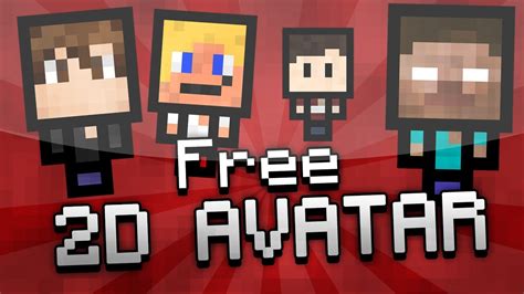 Cartoon Minecraft Avatar Generator Free Minecraft Avatar Youtube