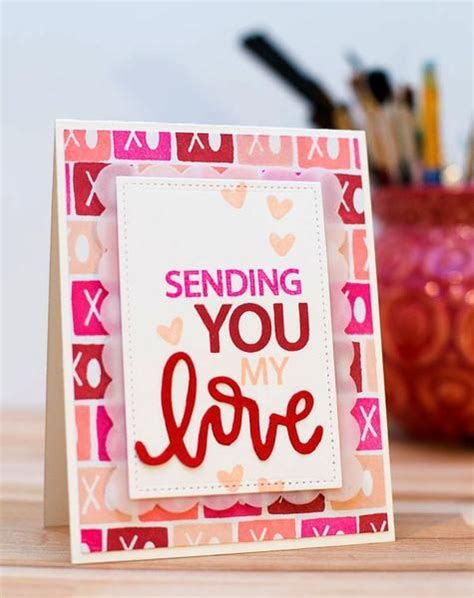 Love Notes Neat And Tangled Valentines Cards Valentine Heart Card