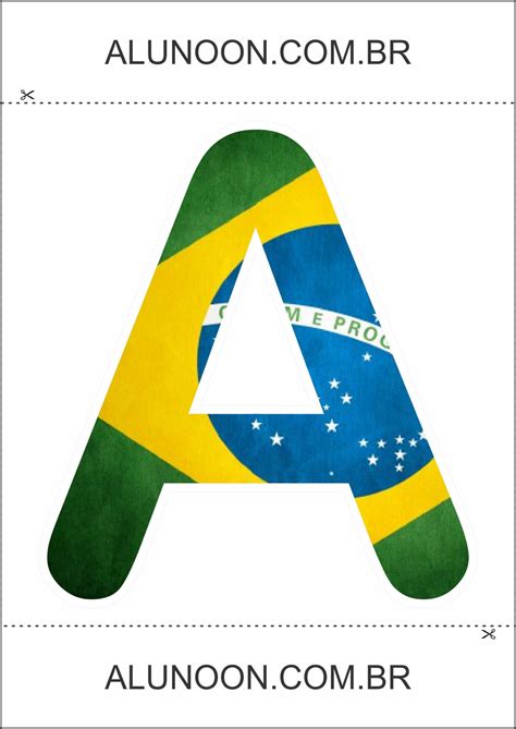 Alfabeto Do Brasil Com Pontuações E Acentuações Educação Infantil