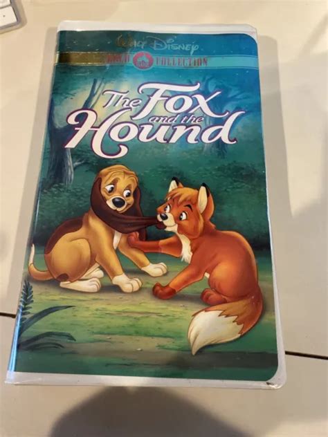 The Fox And The Hound Vhs Video Tape Walt Disney Gold Collection My