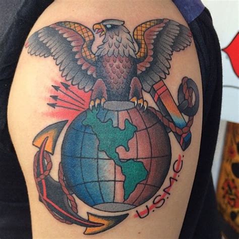 Check spelling or type a new query. 75 Cool USMC Tattoos - Meaning, Policy and Designs (2019)