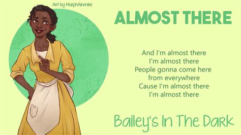 Almost There Cover Princess And The Frog Baileysinthedark Youtube