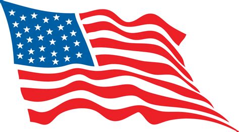 American Flag Waving Drawing Flag American Drawing Waving Clipartmag