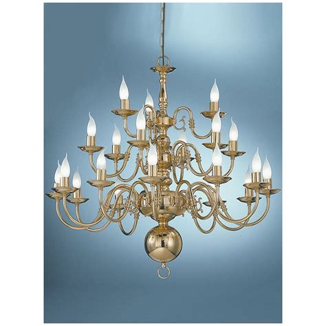Livex lighting williamsburg polished brass chandelier. Franklite PE79121 Delft Polished Brass 21 Light Ceiling ...