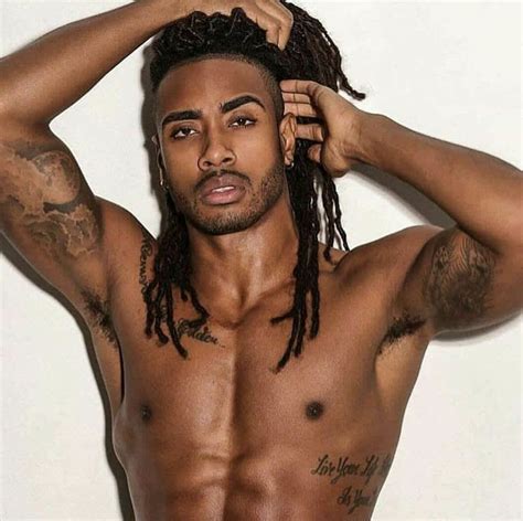 African American Male Models Born Of Web Exclusive Meet Rhyan Atrice First Black Male Model To