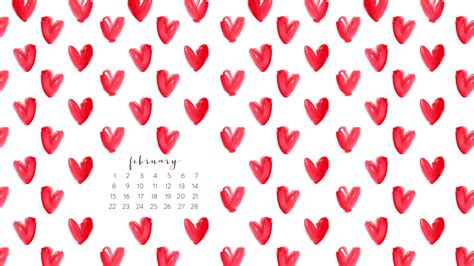 Best happy valentine's day images, hd wallpapers, background pictures with animated screen savers available for free download. Desktop Wallpapers Calendar February 2016 - Wallpaper Cave
