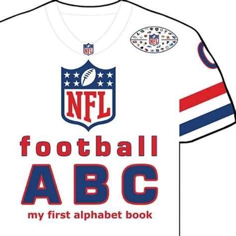 Nfl Football Abc My First Alphabet Book Abc My First Team Alphabet