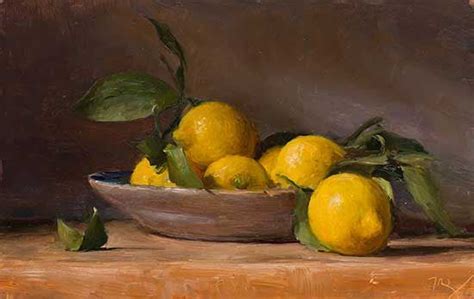 Daily Painting Titled Still Life With Lemons Click For Enlargement Painting Still Life
