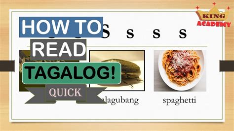 How To Read Tagalog Lesson 12 And 3 Marungko Approach Youtube
