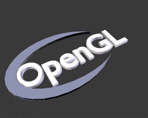 3d Model Logo Opengl