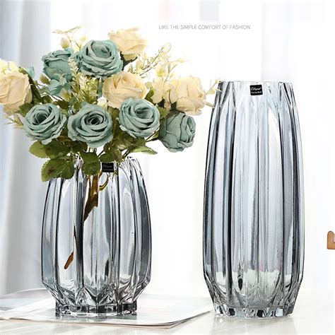 Glass Vase Wholesale Cheap Home Decor Glass Flower Vase Fashion Modern Clear Glass Vase Buy