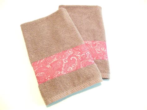 Gray Rose Hand Towels Decorative Bathroom Towels Kitchen Hand