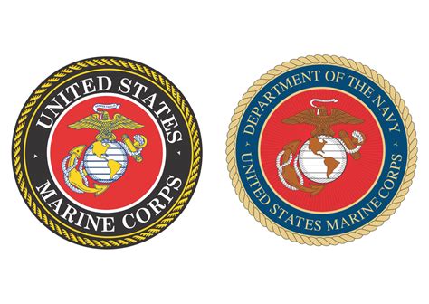 Us Marines Logo Vector At Getdrawings Free Download