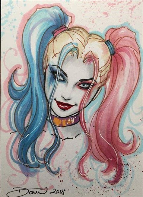 How To Draw Harley Quinn And Joker Step By Step Tattoo Ideas