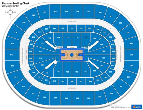 Paycom Center Seating Charts