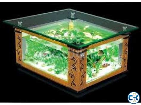Themed rooms are great fun but it is when they are overdone that they tend not to be long lasting. Aquarium Table | ClickBD