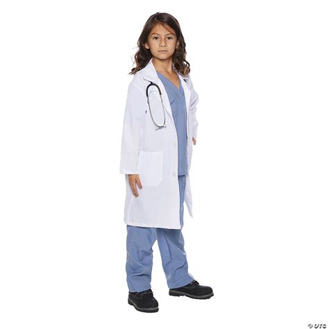 Kids Doctor Scrubs With Lab Coat Costume Oriental Trading