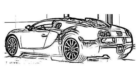 Bugatti Bolide Coloring Page Coloring Pages