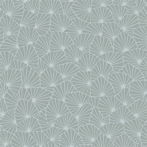 8 In X 10 In Blomma Sage Geometric Wallpaper Sample