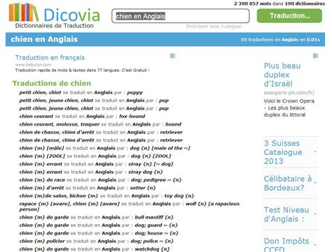 3 Dictionnaires Français Anglais En Ligne Gratuits