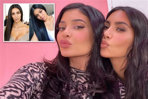 Kylie Jenner And Kim Kardashian Look More Alike Than Ever In Instagram Snap The Us Sun