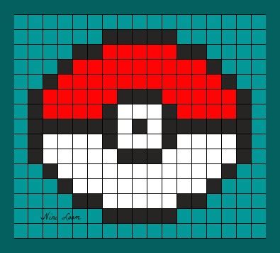 Pixel art noel polaire coding. dessin pixel de noel facile - Les dessins et coloriage