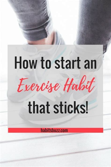 How To Start An Exercise Habit And Stick With It Habits