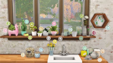 Maxis Match Cc — Javabeandreams Some Of My Favorite Plants And