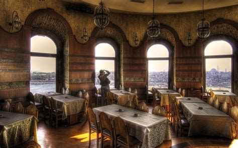 Galata Tower Inside Istanbul Skyline Picture Interior