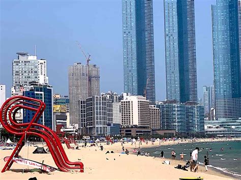 Busan foundation for international cooperation. Visits to Busan's Beaches This Summer Down 58% in 2020