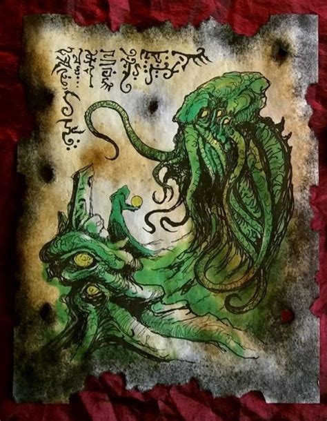 Cthulhu Spawn Of Rlyeh Larp Necronomicon Lovecraft Monsters Etsy