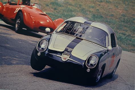 1959 Abarth 750 Zagato Sports Car Racing Vintage Race