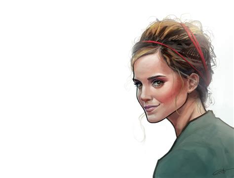 Leonardo Paciarotti Leoarts Emma Watson Illustration