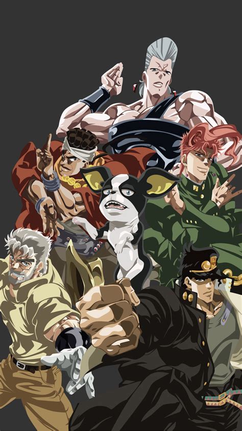 Jojo Bizarre Adventure Mobile Wallpapers Wallpaper Cave