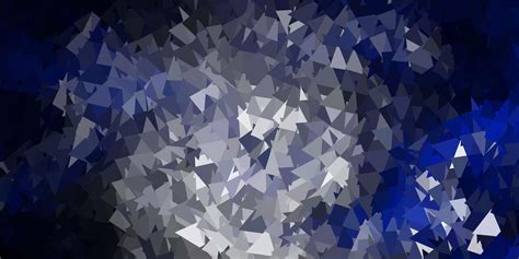 Dark Blue Vector Poly Triangle Layout 2895924 Vector Art At Vecteezy