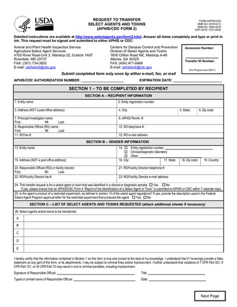 Fill Free Fillable Forms Department Of Health And Human Services