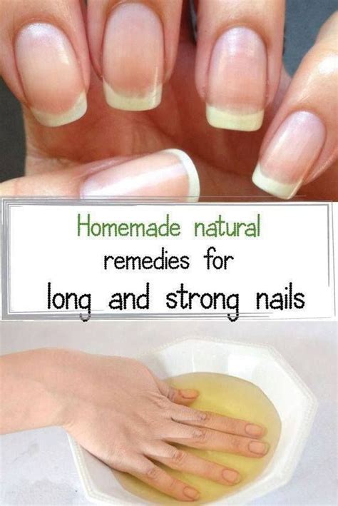Natural Remedies For Broken And Exfoliated Nails Strong Nails Natural