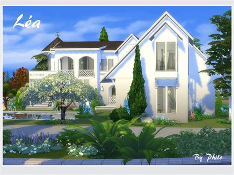 Lea No Cc Sims House Design Sims House Sims 4 Houses