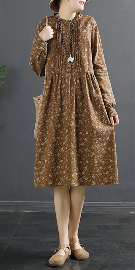 Diy Ruffles Spring Fashion Ideas Coffee Dress Modest Dresses Casual