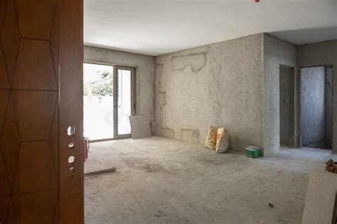 An Unfinished Apartment Interior In A Morning Stock Photo Image Of