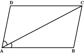 State True Or FalseA Diagonal Of A Parallelogram Bisects One Of Its Angle Then It Is A Rhombus